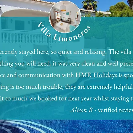 Villa Limoneros By Hmr Holidays Moraira